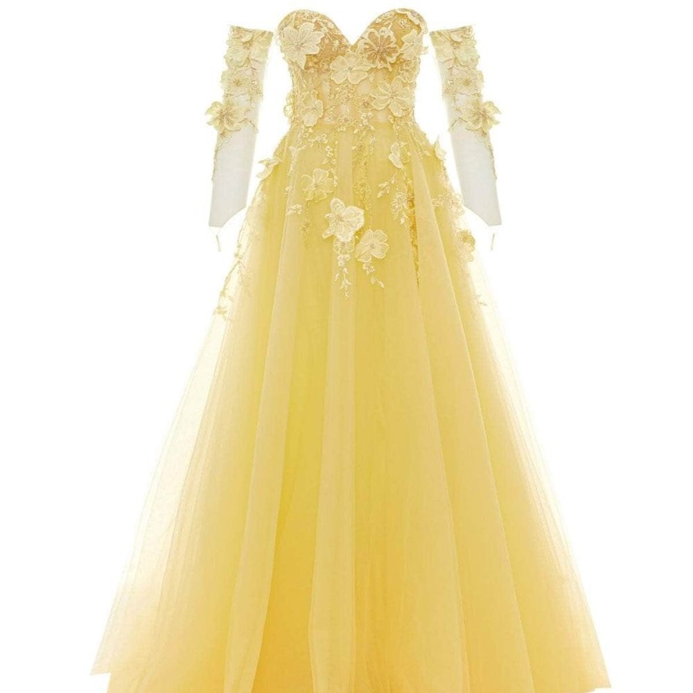 NWT Tarik Ediz 52149 Tulle Prom Dresses Teracotta Size 10